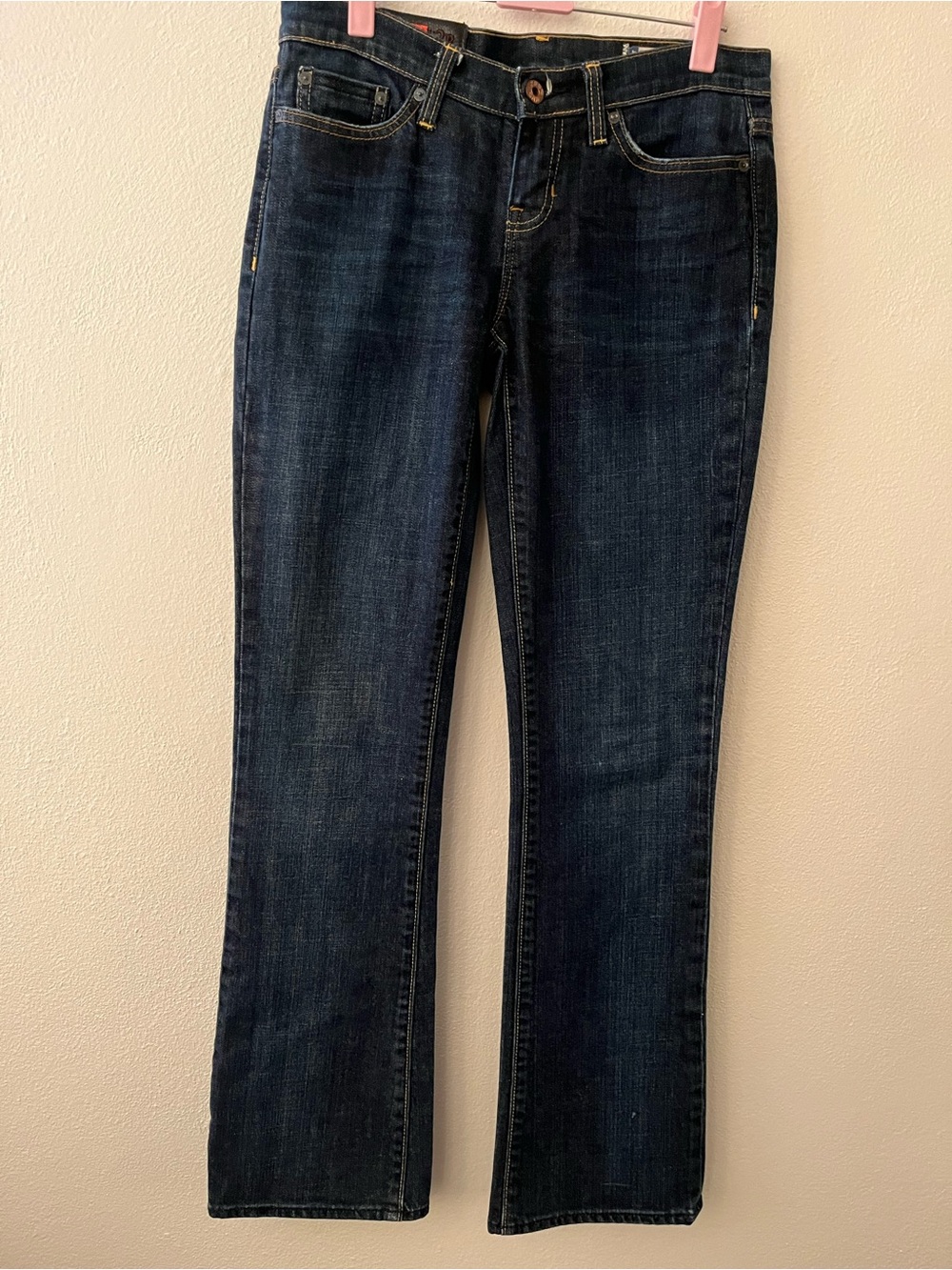 GAP 1969 Stretch Bootcut Jeans Low Rise Blue Denim Size 2R Y2K Preppy